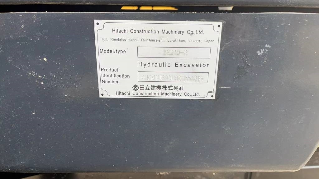 Excavadora de cadenas Hitachi Zaxis 210 H-3: foto 14
