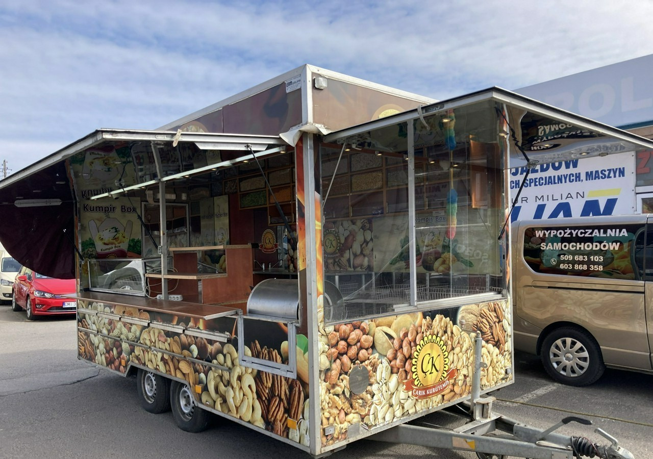 Inna Inny Przyczepa Autosklep Gastronomiczny Foodtruck Food Truck Sklep 2012 - Remolque venta ambulante: foto 1 Inna Inny Przyczepa Autosklep Gastronomiczny Foodtruck Food Truck Sklep 2012 - Remolque venta ambulante: foto 1