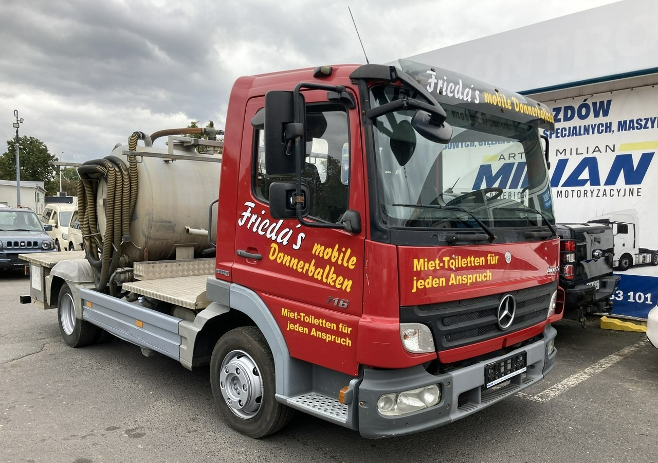 Mercedes-Benz Atego 716 Toitoi WC Asanizacyjny Wuko Kanalizacja Toi Toi Atego716 Toitoi dowywozu WC Asanizacyjny Wuko Kanalizacja ... - Camión de basura: foto 2 Mercedes-Benz Atego 716 Toitoi WC Asanizacyjny Wuko Kanalizacja Toi Toi Atego716 Toitoi dowywozu WC Asanizacyjny Wuko Kanalizacja ... - Camión de basura: foto 2