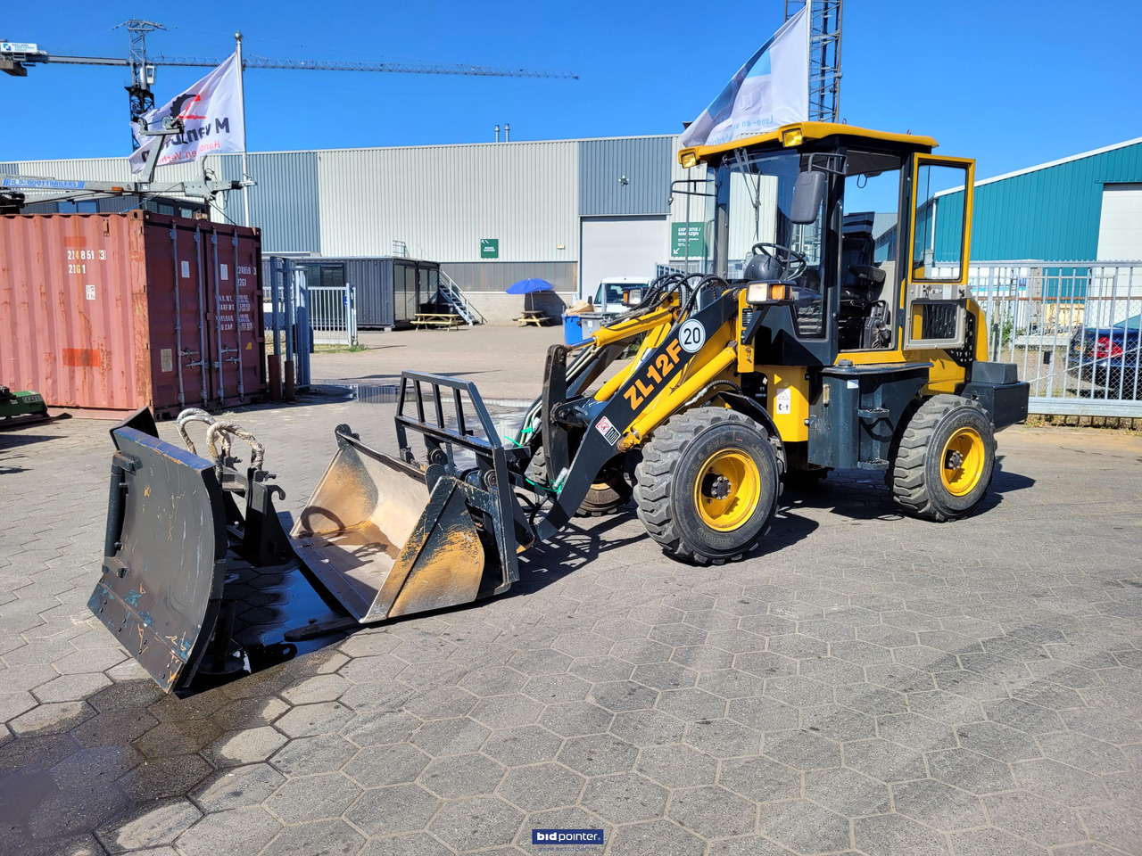 Hytec zl 12 f - Cargadora de ruedas: foto 2 Hytec zl 12 f - Cargadora de ruedas: foto 2