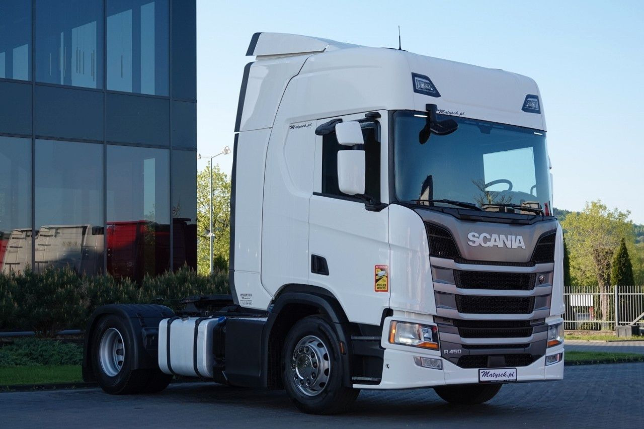 Scania R 450 / RETARDER / I-PARK COOL / OPONY 100 % / P - Cabeza tractora: foto 1 Scania R 450 / RETARDER / I-PARK COOL / OPONY 100 % / P - Cabeza tractora: foto 1