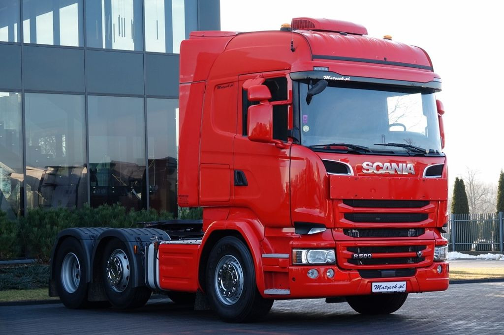 Scania R 580 / V8 / 6x2 / PUSHER / OŚ PODNOSZONA / OŚ - Cabeza tractora: foto 1 Scania R 580 / V8 / 6x2 / PUSHER / OŚ PODNOSZONA / OŚ - Cabeza tractora: foto 1