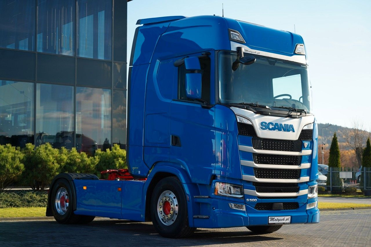 Scania S 500 / RETARDER / I-PARK COOL / ALUFELGI - Cabeza tractora: foto 1 Scania S 500 / RETARDER / I-PARK COOL / ALUFELGI - Cabeza tractora: foto 1