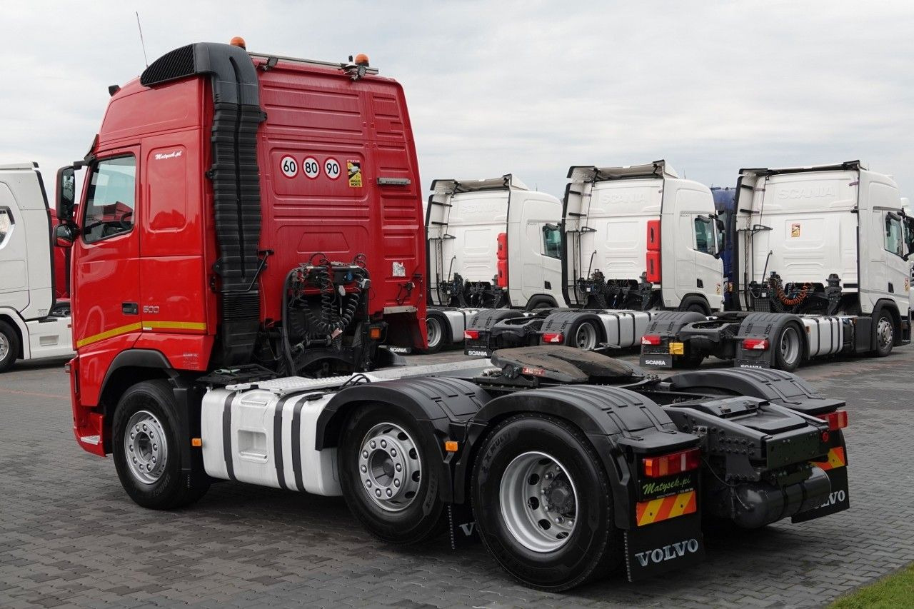 Volvo FH 500 / PUSHER / 3 Osiowy ciągnik siodłowy / P - Cabeza tractora: foto 4 Volvo FH 500 / PUSHER / 3 Osiowy ciągnik siodłowy / P - Cabeza tractora: foto 4