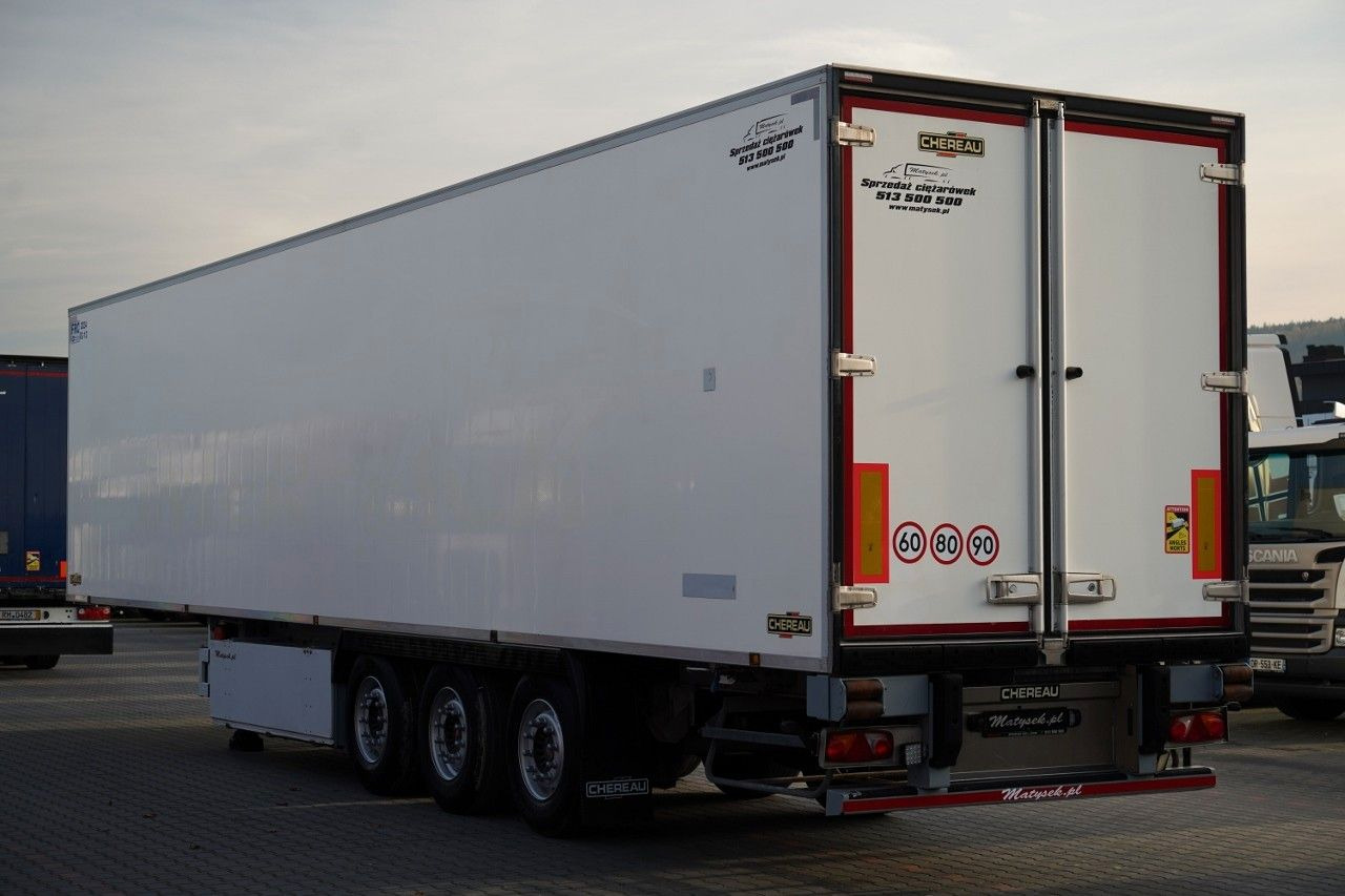 Chereau CHŁODNIA / MAXIMA 1300 / HAKÓWKA / OŚ PODNOSZONA - Semirremolque frigorífico: foto 4 Chereau CHŁODNIA / MAXIMA 1300 / HAKÓWKA / OŚ PODNOSZONA - Semirremolque frigorífico: foto 4