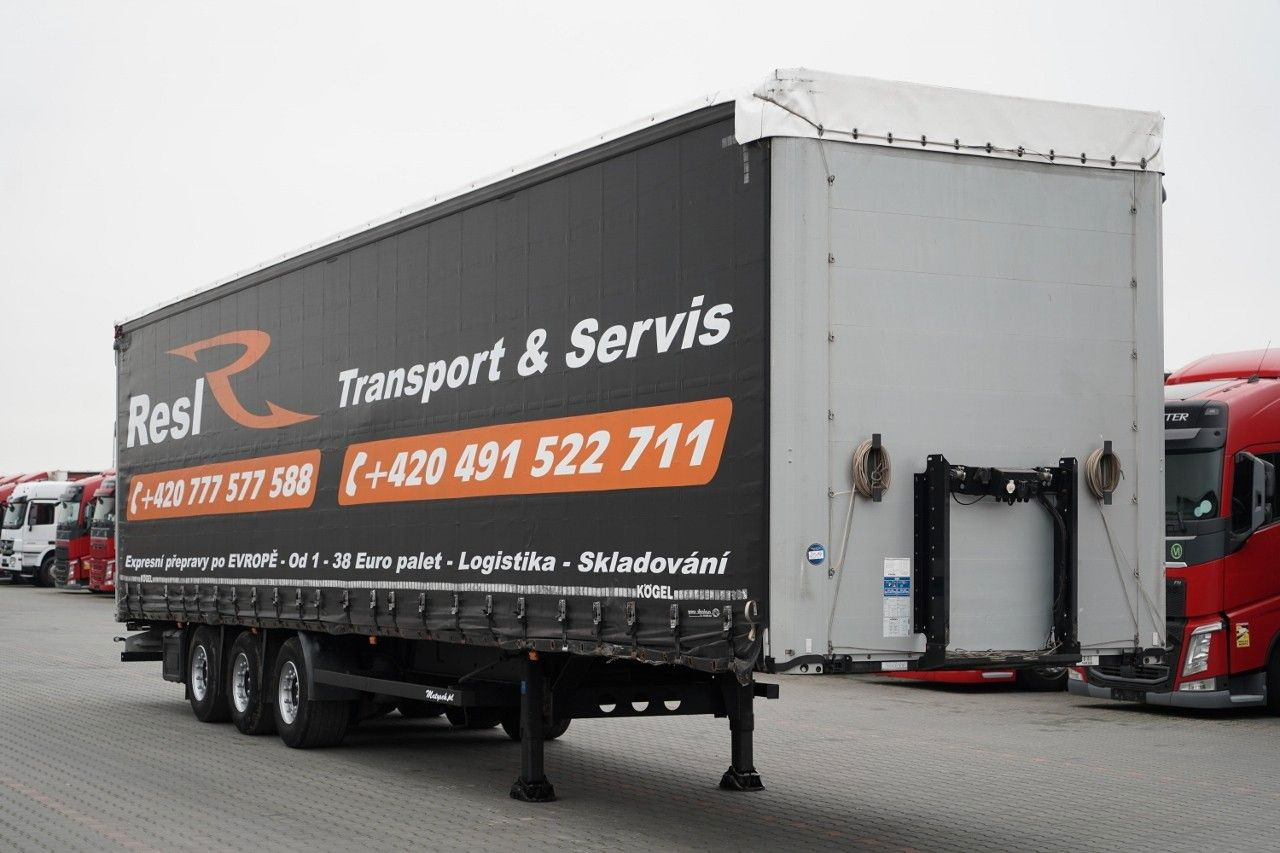 Kögel FIRANKA / MEGA / OŚ PODNOSZONA / OSIE SAF / DACH - Semirremolque lona: foto 1 Kögel FIRANKA / MEGA / OŚ PODNOSZONA / OSIE SAF / DACH - Semirremolque lona: foto 1