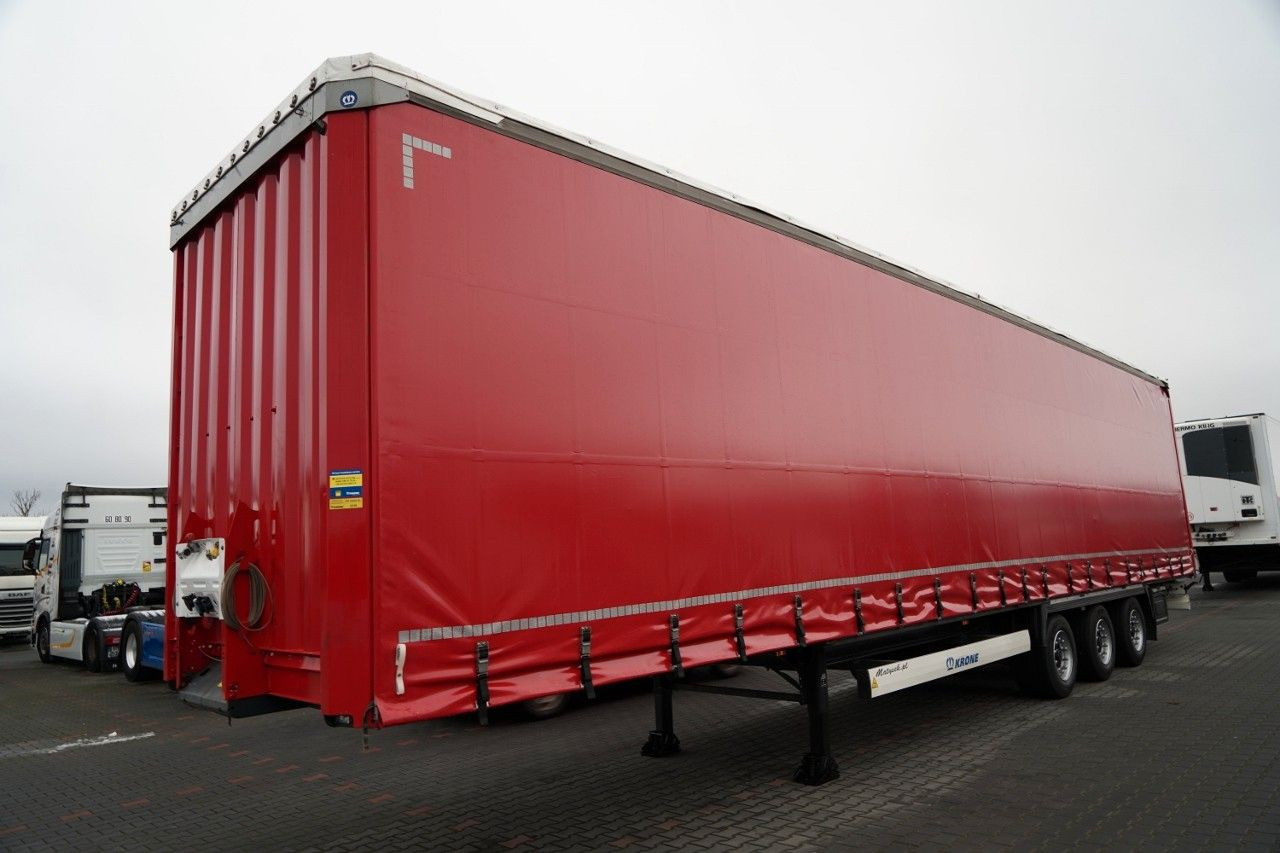 Krone FIRANKA / MEGA / OŚ PODNOSZONA / LOW DECK / - Semirremolque lona: foto 2 Krone FIRANKA / MEGA / OŚ PODNOSZONA / LOW DECK / - Semirremolque lona: foto 2