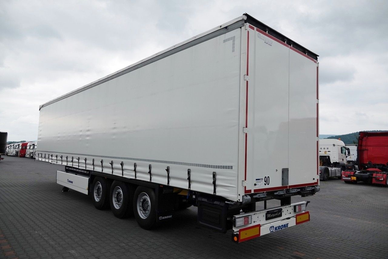 Krone FIRANKA / STANDARD / 2X OŚ PODNOSZONA - Semirremolque lona: foto 3 Krone FIRANKA / STANDARD / 2X OŚ PODNOSZONA - Semirremolque lona: foto 3