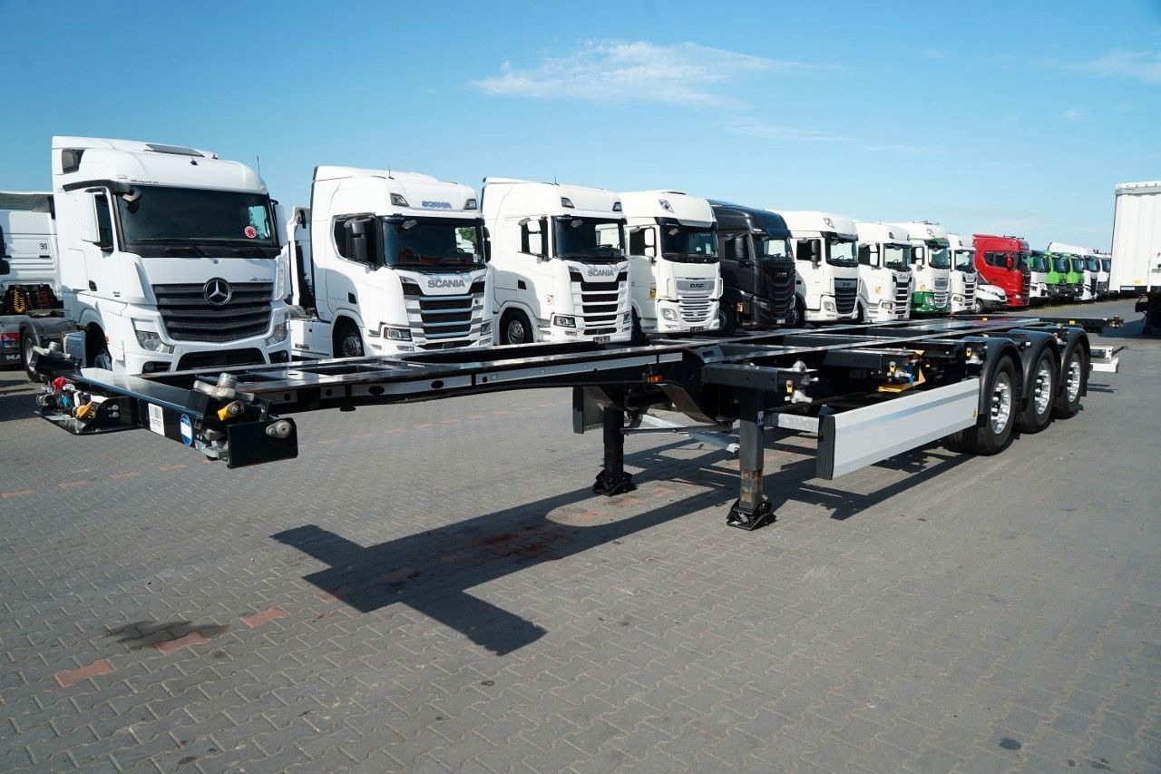 Krone / NACZEPA PODKONTENEROWA / MAŁO UŻYWANA / UNIWER - Semirremolque portacontenedore/ Intercambiable: foto 3 Krone / NACZEPA PODKONTENEROWA / MAŁO UŻYWANA / UNIWER - Semirremolque portacontenedore/ Intercambiable: foto 3