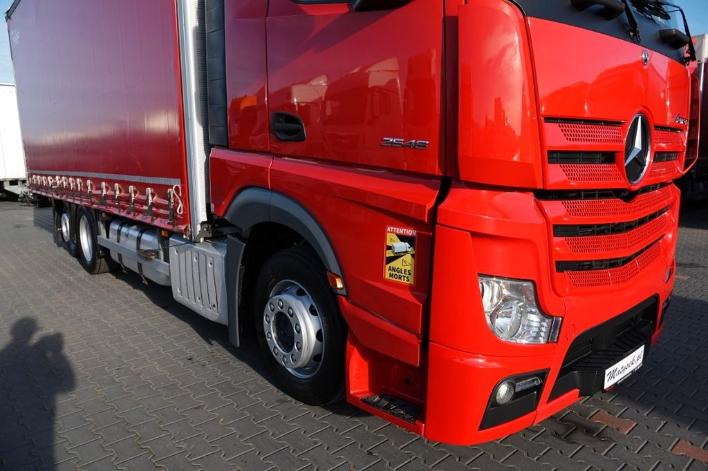 Mercedes-Benz ACTROS 25 480 / FIRANKA- 7,4 m / PODNOSZONY DACH - Camión lona: foto 5 Mercedes-Benz ACTROS 25 480 / FIRANKA- 7,4 m / PODNOSZONY DACH - Camión lona: foto 5