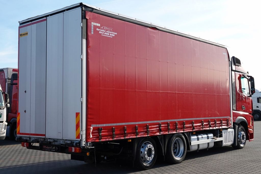 Mercedes-Benz ACTROS 25 480 / FIRANKA- 7,4 m / PODNOSZONY DACH - Camión lona: foto 3 Mercedes-Benz ACTROS 25 480 / FIRANKA- 7,4 m / PODNOSZONY DACH - Camión lona: foto 3
