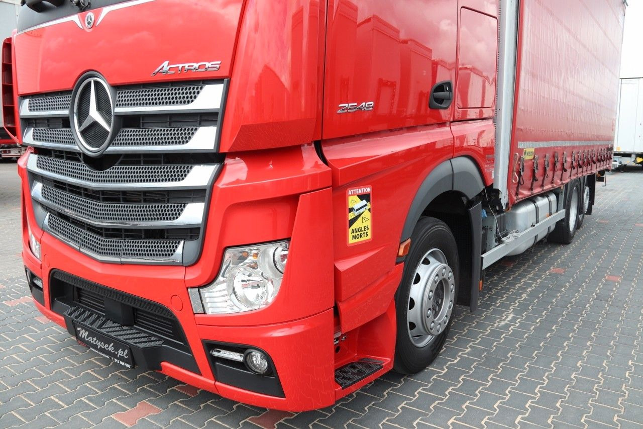 Mercedes-Benz ACTROS 2548 / ZESTAW TANDEM 120 M3 / PRZEJAZDOWY - Camión lona: foto 5 Mercedes-Benz ACTROS 2548 / ZESTAW TANDEM 120 M3 / PRZEJAZDOWY - Camión lona: foto 5
