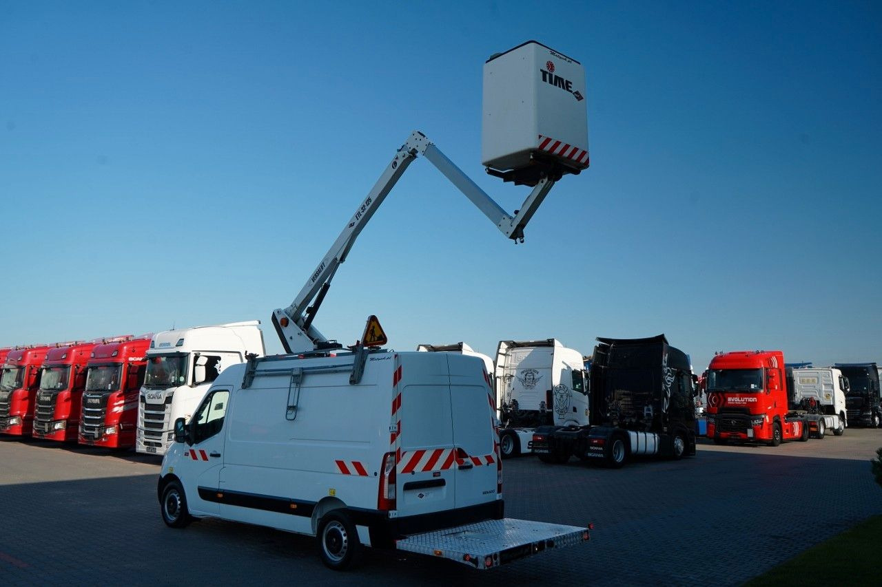 Renault MASTER / PODNOŚNIK KOSZOWY - 10.5 m / BLASZAK + - Camión con plataforma elevadora: foto 5 Renault MASTER / PODNOŚNIK KOSZOWY - 10.5 m / BLASZAK + - Camión con plataforma elevadora: foto 5