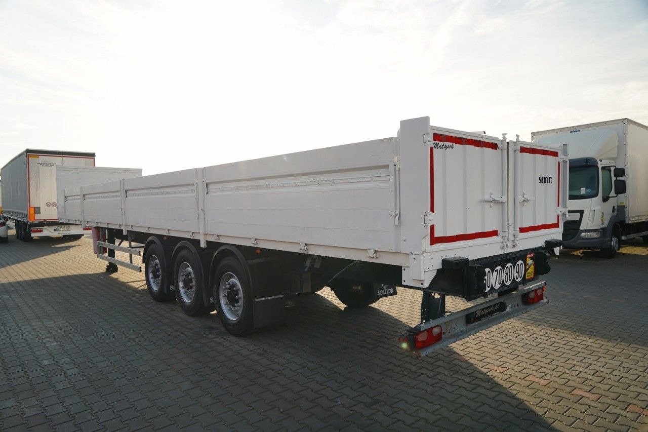 SAMRO NACZEPA / BURTOWA / RYFLOWANA PODŁOGA - Remolque porta maquinaria: foto 4 SAMRO NACZEPA / BURTOWA / RYFLOWANA PODŁOGA - Remolque porta maquinaria: foto 4