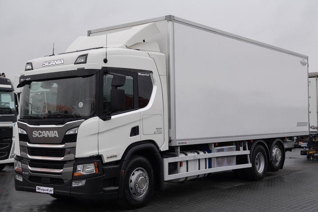 Scania P 410 / 6x2 / CHŁODNIA -8,2 M / AGREGAT FRIGO BL - Camión frigorífico: foto 1 Scania P 410 / 6x2 / CHŁODNIA -8,2 M / AGREGAT FRIGO BL - Camión frigorífico: foto 1