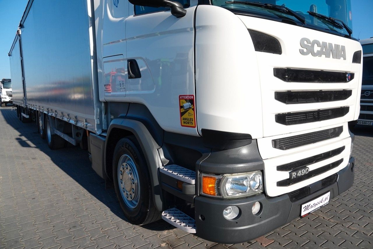 Scania R 490 / ZESTAW TANDEM / PRZEJAZDOWY / 120 M3 / - Camión lona: foto 5 Scania R 490 / ZESTAW TANDEM / PRZEJAZDOWY / 120 M3 / - Camión lona: foto 5