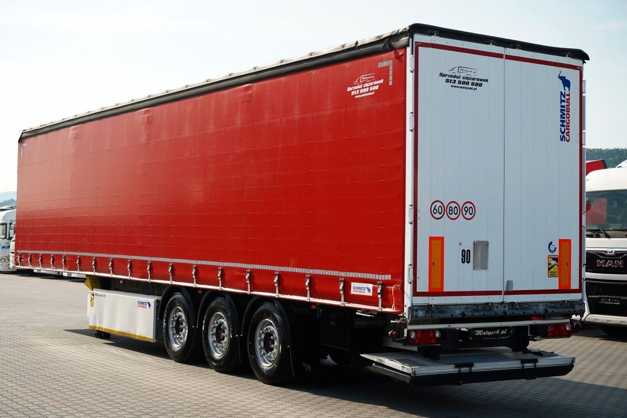 Schmitz Cargobull FIRANKA / STANDARD / 2x OŚ PODNOSZONA / WINDA / - Semirremolque lona: foto 3 Schmitz Cargobull FIRANKA / STANDARD / 2x OŚ PODNOSZONA / WINDA / - Semirremolque lona: foto 3