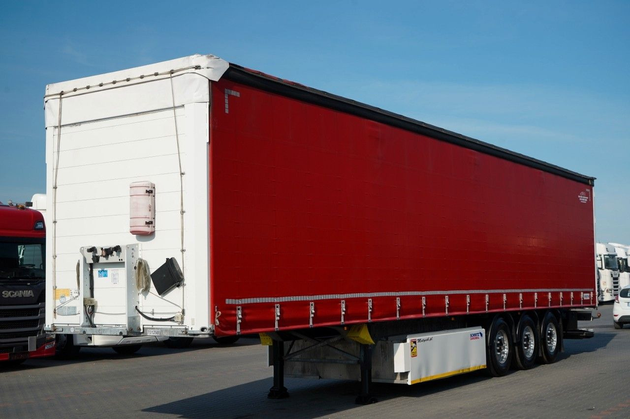 Schmitz Cargobull FIRANKA / STANDARD / 2x OŚ PODNOSZONA / WINDA / - Semirremolque lona: foto 2 Schmitz Cargobull FIRANKA / STANDARD / 2x OŚ PODNOSZONA / WINDA / - Semirremolque lona: foto 2