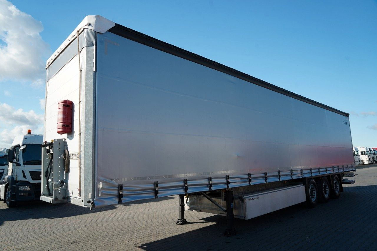 Schmitz Cargobull FIRANKA / WINDA ZAŁADOWCZA / 2x OŚ PODNOSZONA / - Semirremolque lona: foto 4 Schmitz Cargobull FIRANKA / WINDA ZAŁADOWCZA / 2x OŚ PODNOSZONA / - Semirremolque lona: foto 4