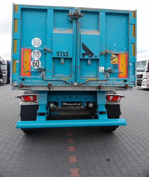 Stas WYWROTKA 27 m3 ALUMINIOWA / WAGA: 4900 KG/RYNNA - Semirremolque lona: foto 4 Stas WYWROTKA 27 m3 ALUMINIOWA / WAGA: 4900 KG/RYNNA - Semirremolque lona: foto 4