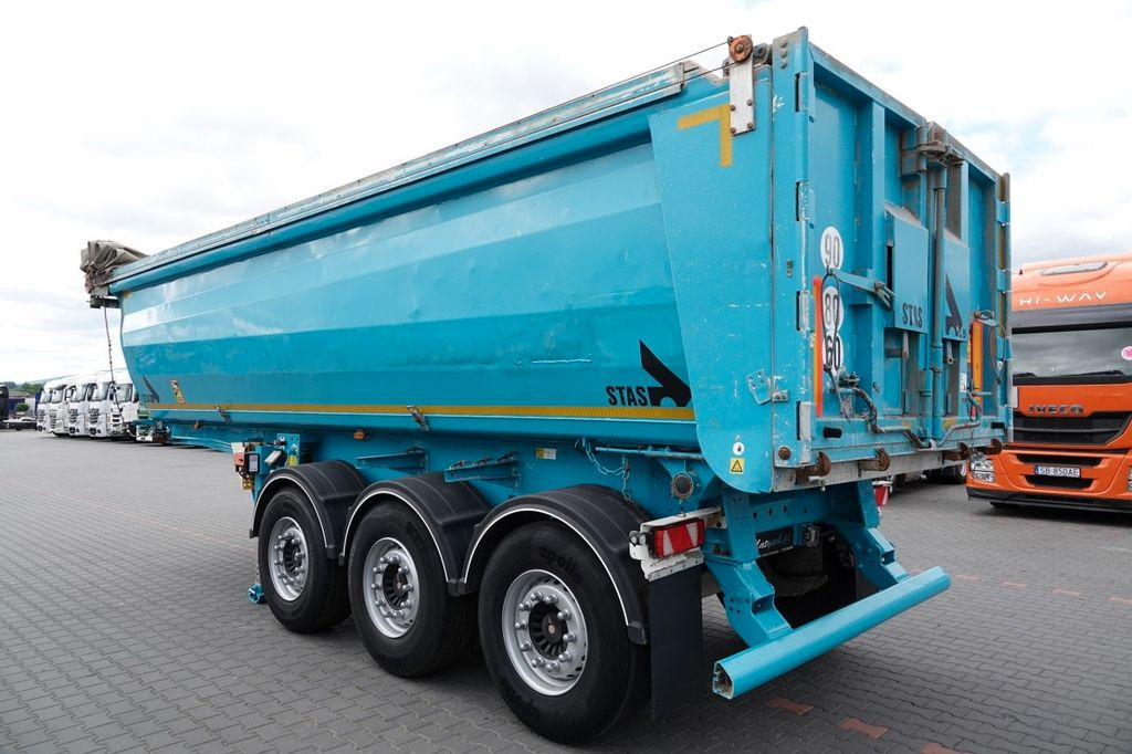 Stas WYWROTKA 27 m3 ALUMINIOWA / WAGA: 4900 KG/RYNNA - Semirremolque lona: foto 2 Stas WYWROTKA 27 m3 ALUMINIOWA / WAGA: 4900 KG/RYNNA - Semirremolque lona: foto 2