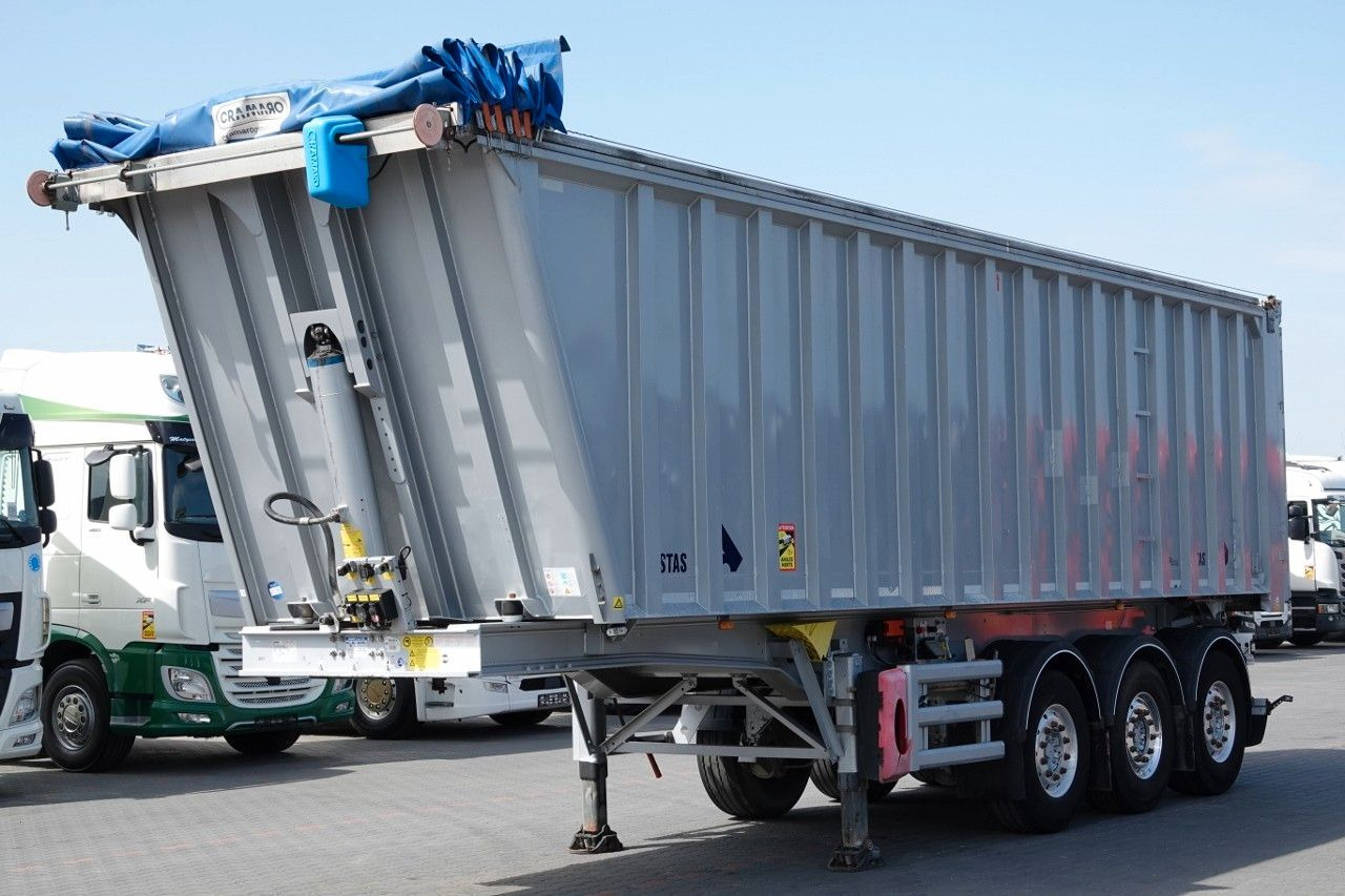 Stas WYWROTKA 43 m3 / ALUMINIOWA / OŚ PODNOSZONA / - Semirremolque volquete: foto 2 Stas WYWROTKA 43 m3 / ALUMINIOWA / OŚ PODNOSZONA / - Semirremolque volquete: foto 2
