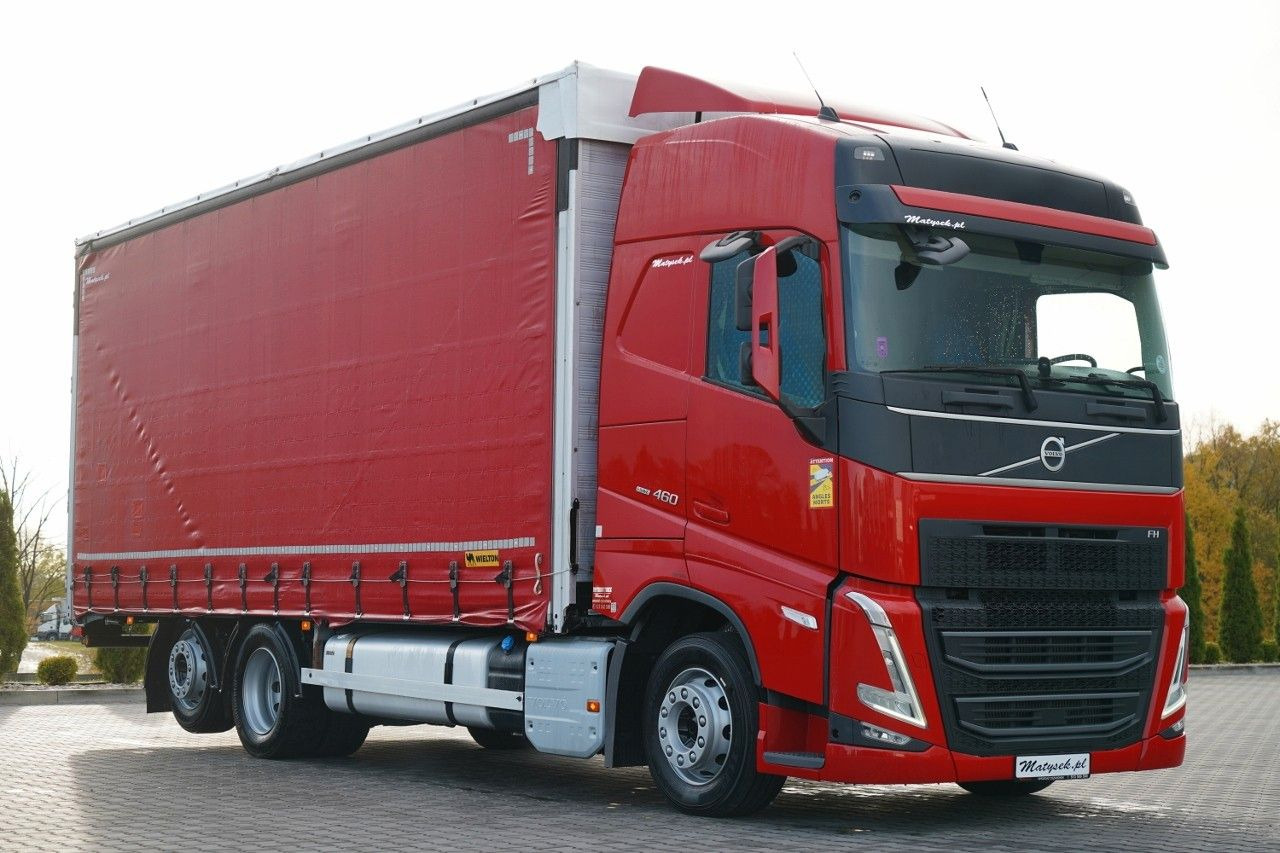 Volvo FH 460 / SOLÓWKA / I-SAVE / I-PARK COOL / OŚ POD - Camión lona: foto 2 Volvo FH 460 / SOLÓWKA / I-SAVE / I-PARK COOL / OŚ POD - Camión lona: foto 2