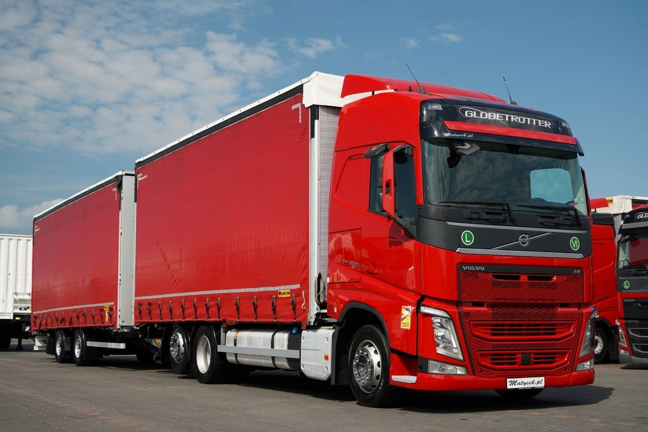 Camión lona Volvo FH 460 / ZESTAW TANDEM / PRZEJAZDOWY / MEGA / I-: foto 6