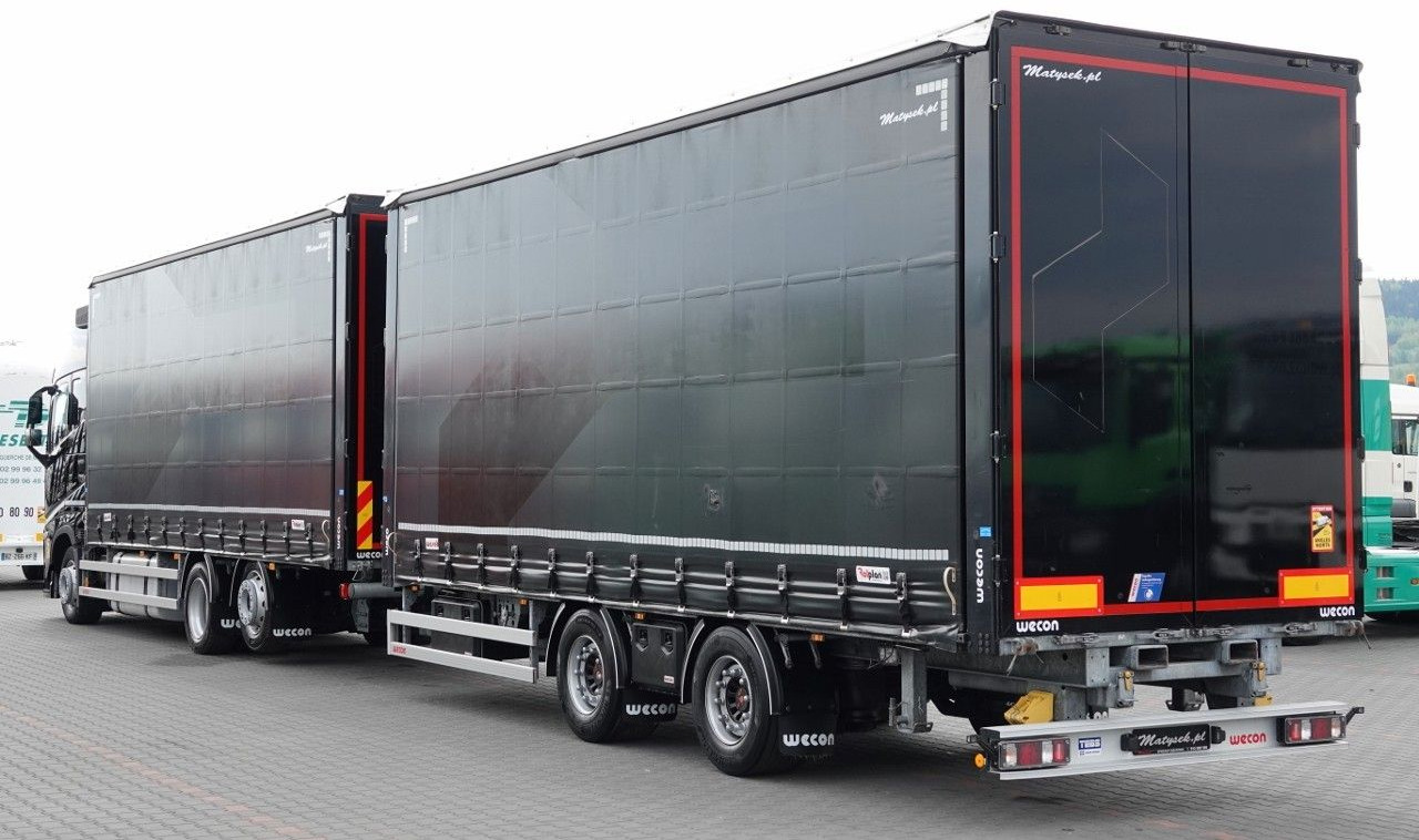 Volvo FH 500 / I-SAVE / XL / ZESTAW TANDEM PRZEJAZDOW - Camión lona: foto 3 Volvo FH 500 / I-SAVE / XL / ZESTAW TANDEM PRZEJAZDOW - Camión lona: foto 3
