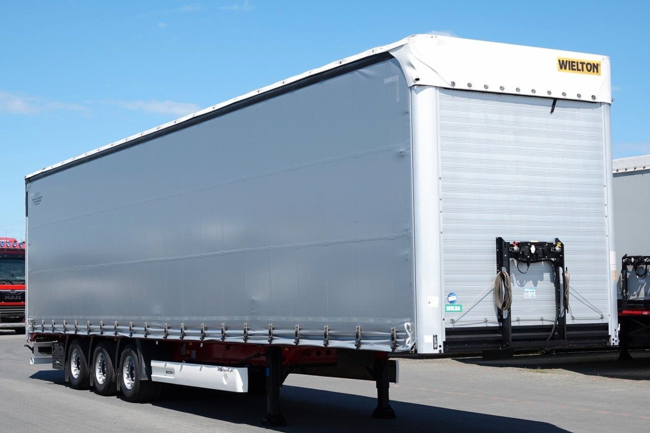 Wielton CURTAINSIDER/MEGA /COILMULD - 9M/LIFT AXLE/ SAF - Semirremolque lona: foto 1 Wielton CURTAINSIDER/MEGA /COILMULD - 9M/LIFT AXLE/ SAF - Semirremolque lona: foto 1