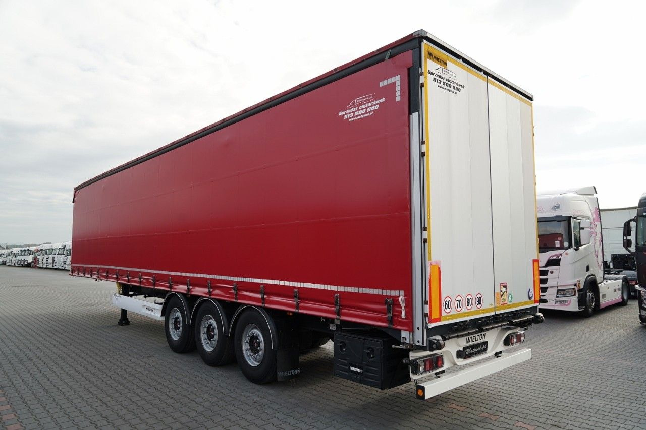 Wielton FIRANKA STANDARD / MULDA DO STALI - 9 M / OŚ PO - Semirremolque lona: foto 3 Wielton FIRANKA STANDARD / MULDA DO STALI - 9 M / OŚ PO - Semirremolque lona: foto 3
