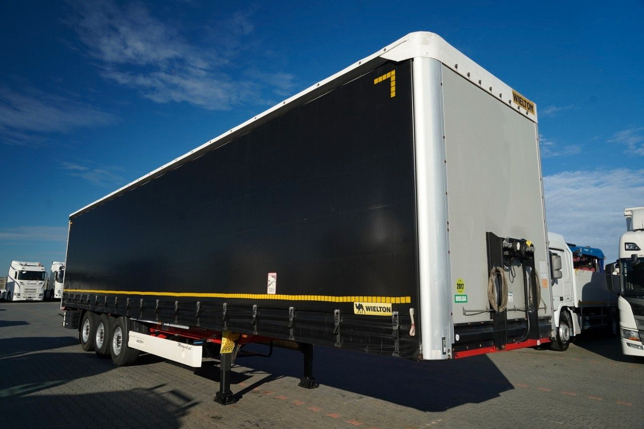 Wielton FIRANKA STANDARD / MULDA DO STALI - 9 M / OŚ POD - Semirremolque lona: foto 2 Wielton FIRANKA STANDARD / MULDA DO STALI - 9 M / OŚ POD - Semirremolque lona: foto 2
