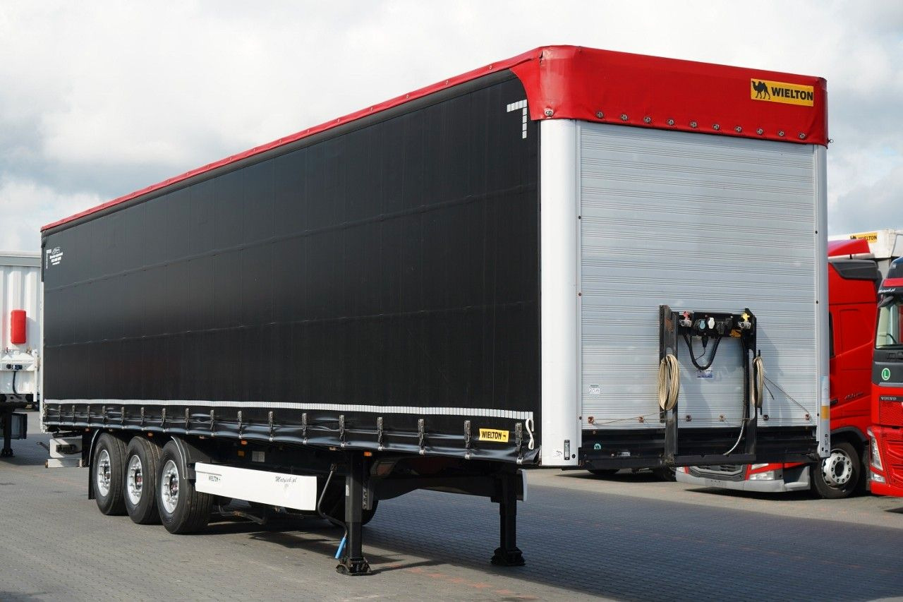 Wielton / FIRANKA STANDARD / MULDA DO STALI - 9 M / OŚ - Semirremolque lona: foto 1 Wielton / FIRANKA STANDARD / MULDA DO STALI - 9 M / OŚ - Semirremolque lona: foto 1