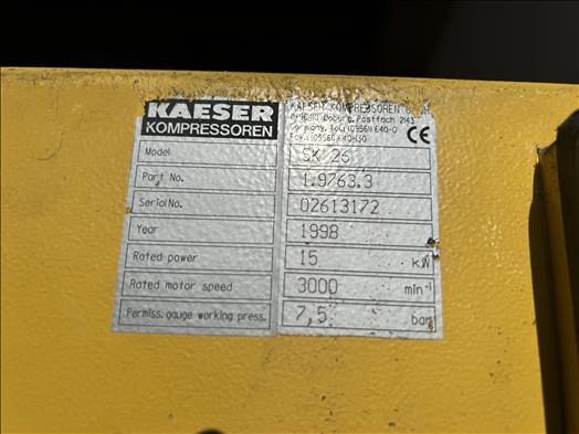 Maquinaria de alimentación Kaeser SK26 Air compressor: foto 6