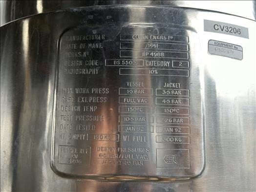 Maquinaria de alimentación Quinn Holding tank: foto 7