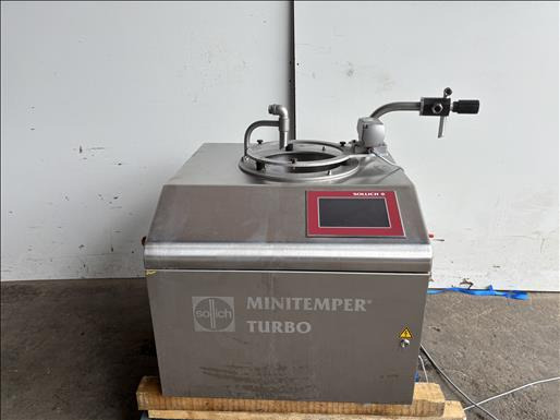 Sollich Minitemper Turbo MT150 Chocolate tempering machine - Maquinaria de alimentación: foto 1 Sollich Minitemper Turbo MT150 Chocolate tempering machine - Maquinaria de alimentación: foto 1