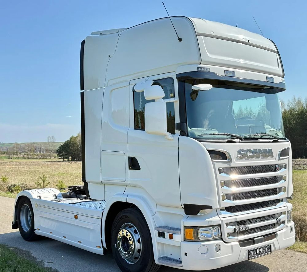 Scania R520/SERWISOWANA/SPROWADZONA/4PODUSZKI TYŁ/RETARDER/NISKI PRZEBIEG - Cabeza tractora: foto 1 Scania R520/SERWISOWANA/SPROWADZONA/4PODUSZKI TYŁ/RETARDER/NISKI PRZEBIEG - Cabeza tractora: foto 1