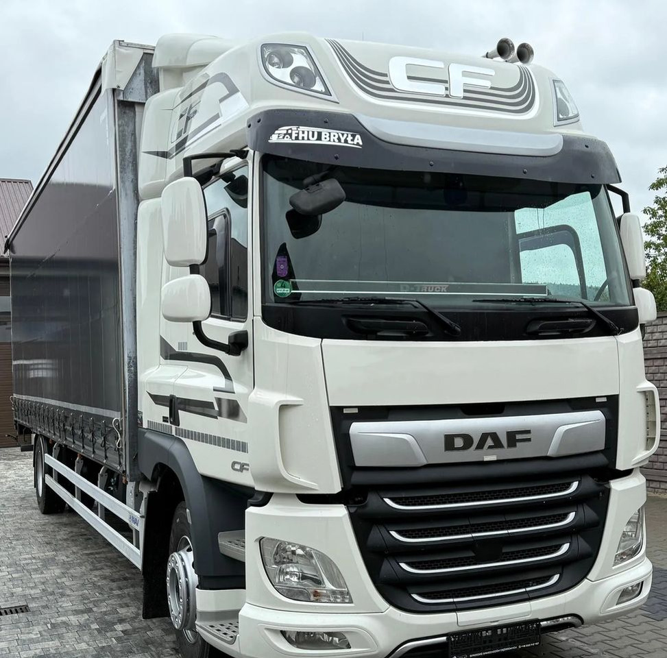 DAF CF290/CF320/FIRANKA/WINDA/E6/JEDEN WŁAŚCICIEL/SPROWADZONY/22PALETY/2019/PODNOSZONY DACH/ JAK NOWY - Camión lona: foto 2 DAF CF290/CF320/FIRANKA/WINDA/E6/JEDEN WŁAŚCICIEL/SPROWADZONY/22PALETY/2019/PODNOSZONY DACH/ JAK NOWY - Camión lona: foto 2