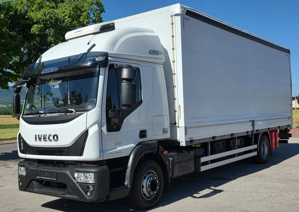 Iveco EUROCARGO 160E320/FIRANKA/WINDA/AUTOMAT/NISKI PRZEBIEG/E6/SPROWADZONY/PIERWSZY WŁAŚCICIEL - Camión lona: foto 1 Iveco EUROCARGO 160E320/FIRANKA/WINDA/AUTOMAT/NISKI PRZEBIEG/E6/SPROWADZONY/PIERWSZY WŁAŚCICIEL - Camión lona: foto 1
