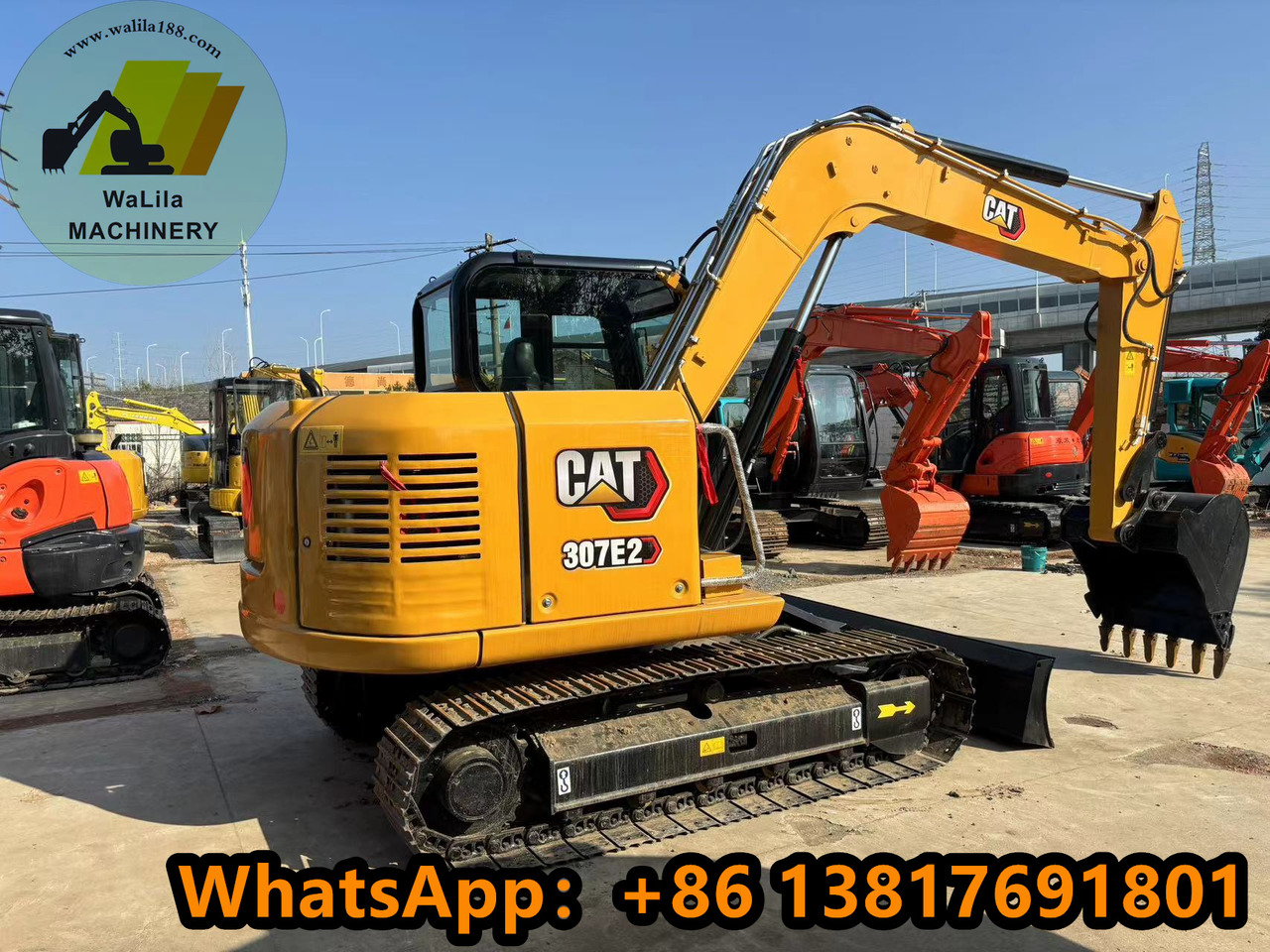 CAT 307E Caterpillar 307E2 - Miniexcavadora: foto 1 CAT 307E Caterpillar 307E2 - Miniexcavadora: foto 1