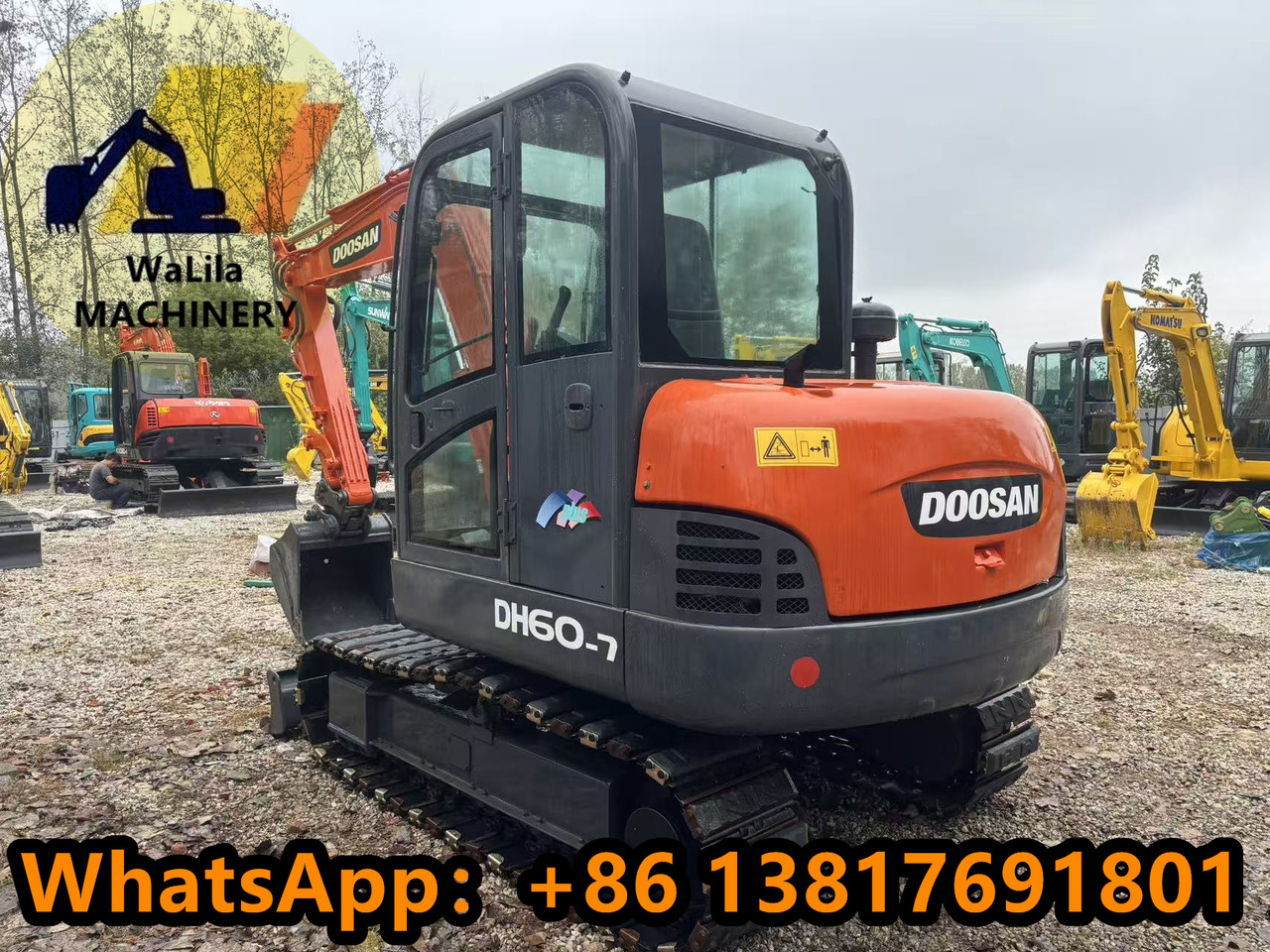 DOOSAN DH60 - Miniexcavadora: foto 3 DOOSAN DH60 - Miniexcavadora: foto 3