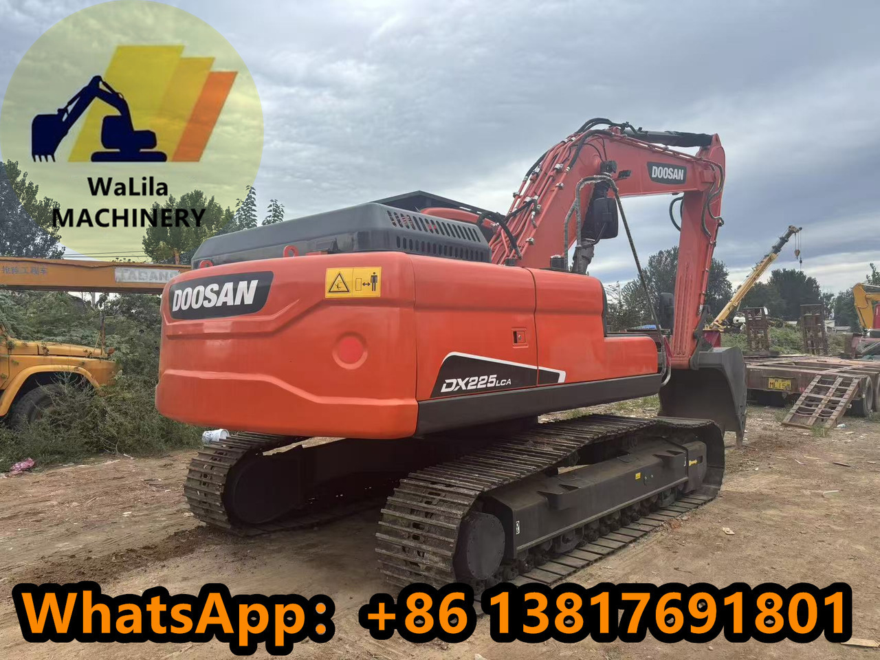 DOOSAN DX225 - Excavadora de cadenas: foto 3 DOOSAN DX225 - Excavadora de cadenas: foto 3