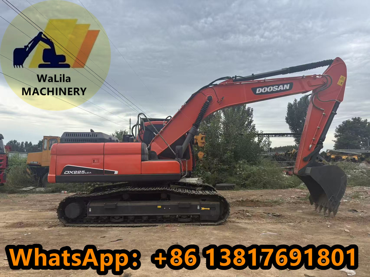 DOOSAN DX225 - Excavadora de cadenas: foto 1 DOOSAN DX225 - Excavadora de cadenas: foto 1