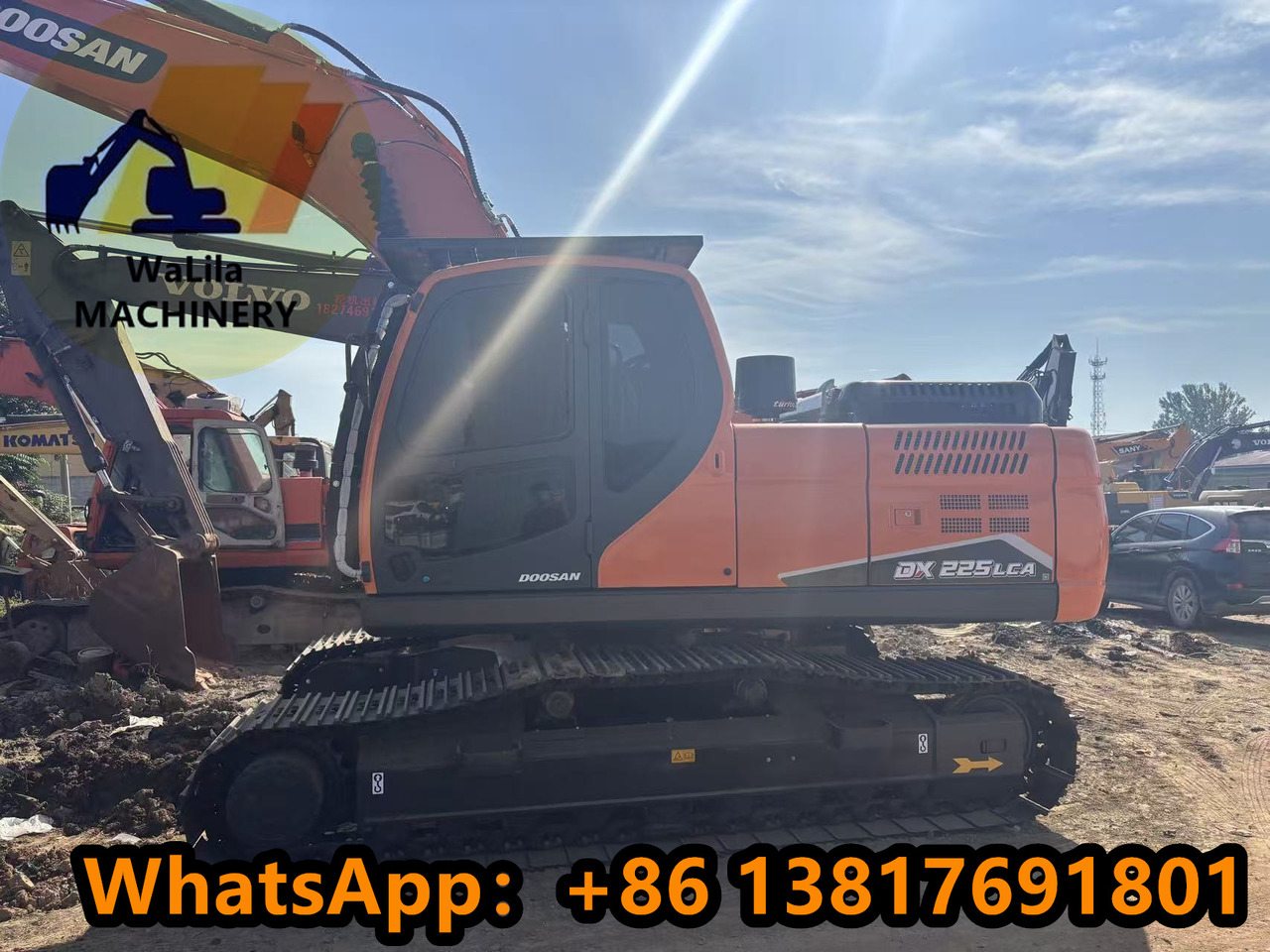 DOOSAN DX225LCA - Excavadora de cadenas: foto 3 DOOSAN DX225LCA - Excavadora de cadenas: foto 3