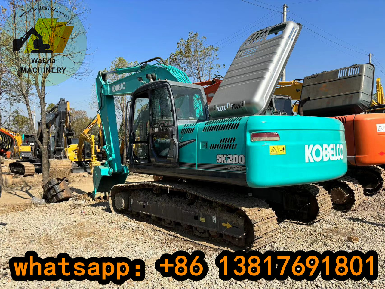 KOBELCO SK 200-8 - Excavadora de cadenas: foto 5 KOBELCO SK 200-8 - Excavadora de cadenas: foto 5