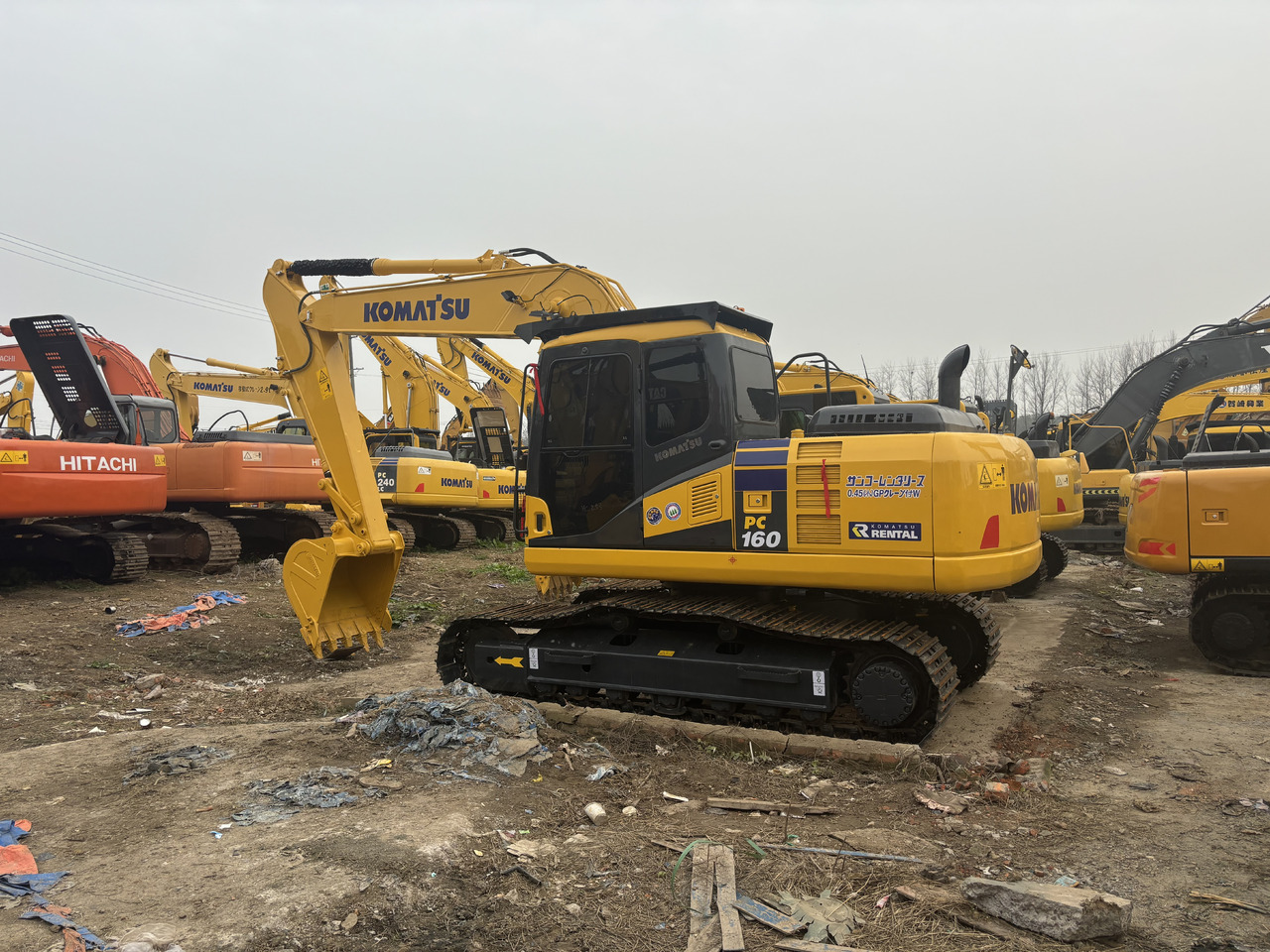 KOMATSU PC160 - Excavadora de cadenas: foto 2 KOMATSU PC160 - Excavadora de cadenas: foto 2