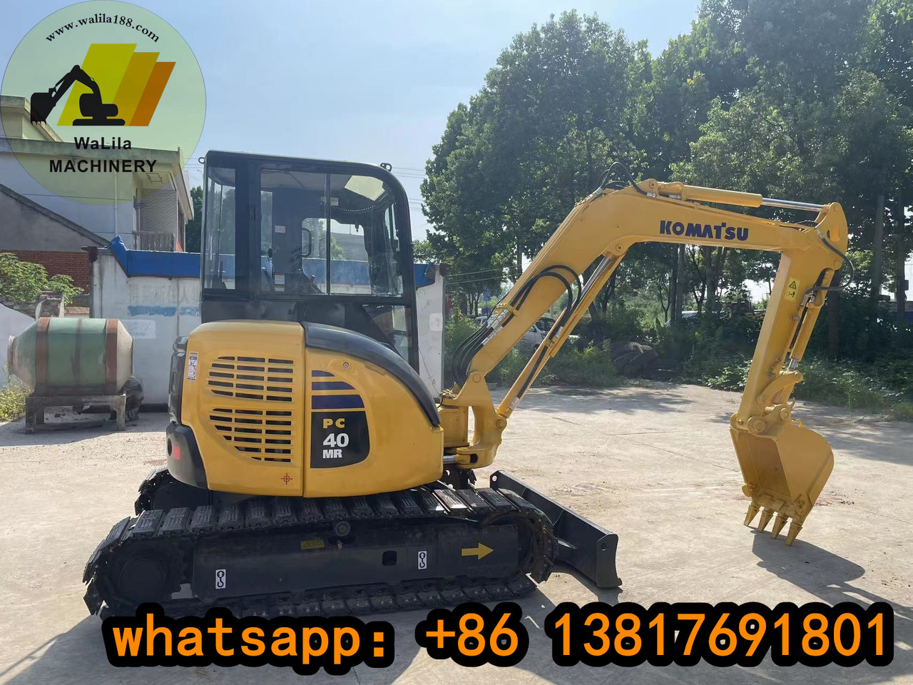 KOMATSU PC40MR - Miniexcavadora: foto 1 KOMATSU PC40MR - Miniexcavadora: foto 1
