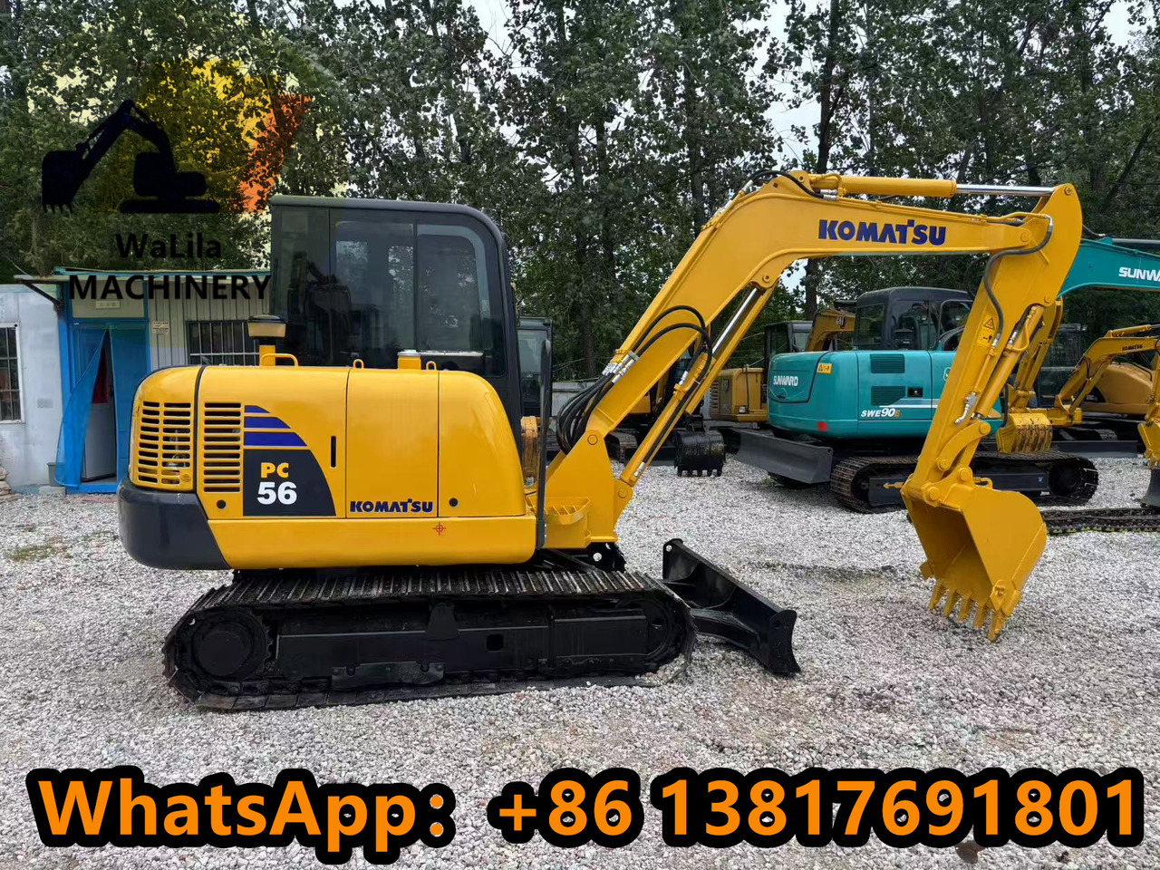 KOMATSU PC56 - Miniexcavadora: foto 1 KOMATSU PC56 - Miniexcavadora: foto 1