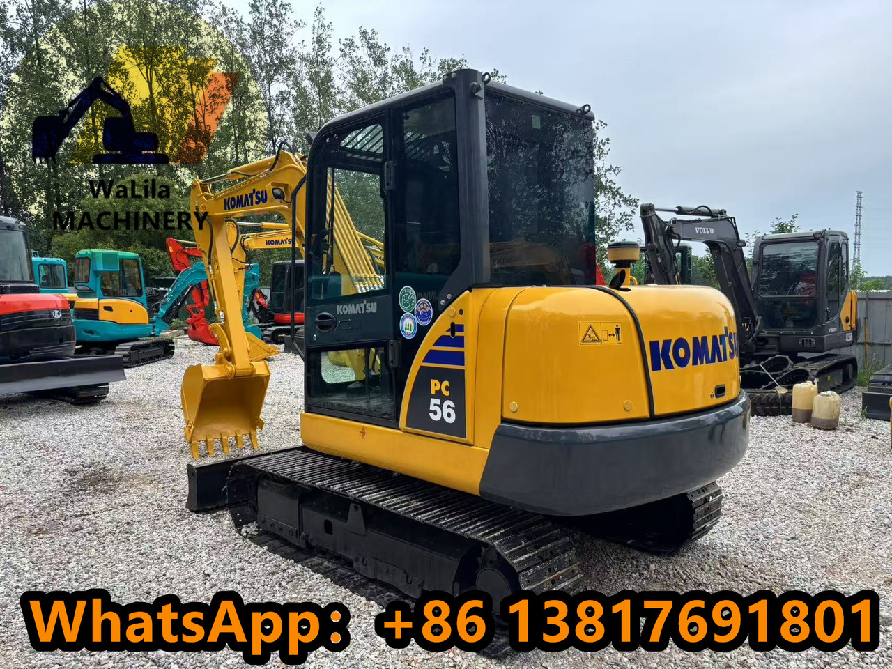 KOMATSU PC56 - Miniexcavadora: foto 3 KOMATSU PC56 - Miniexcavadora: foto 3