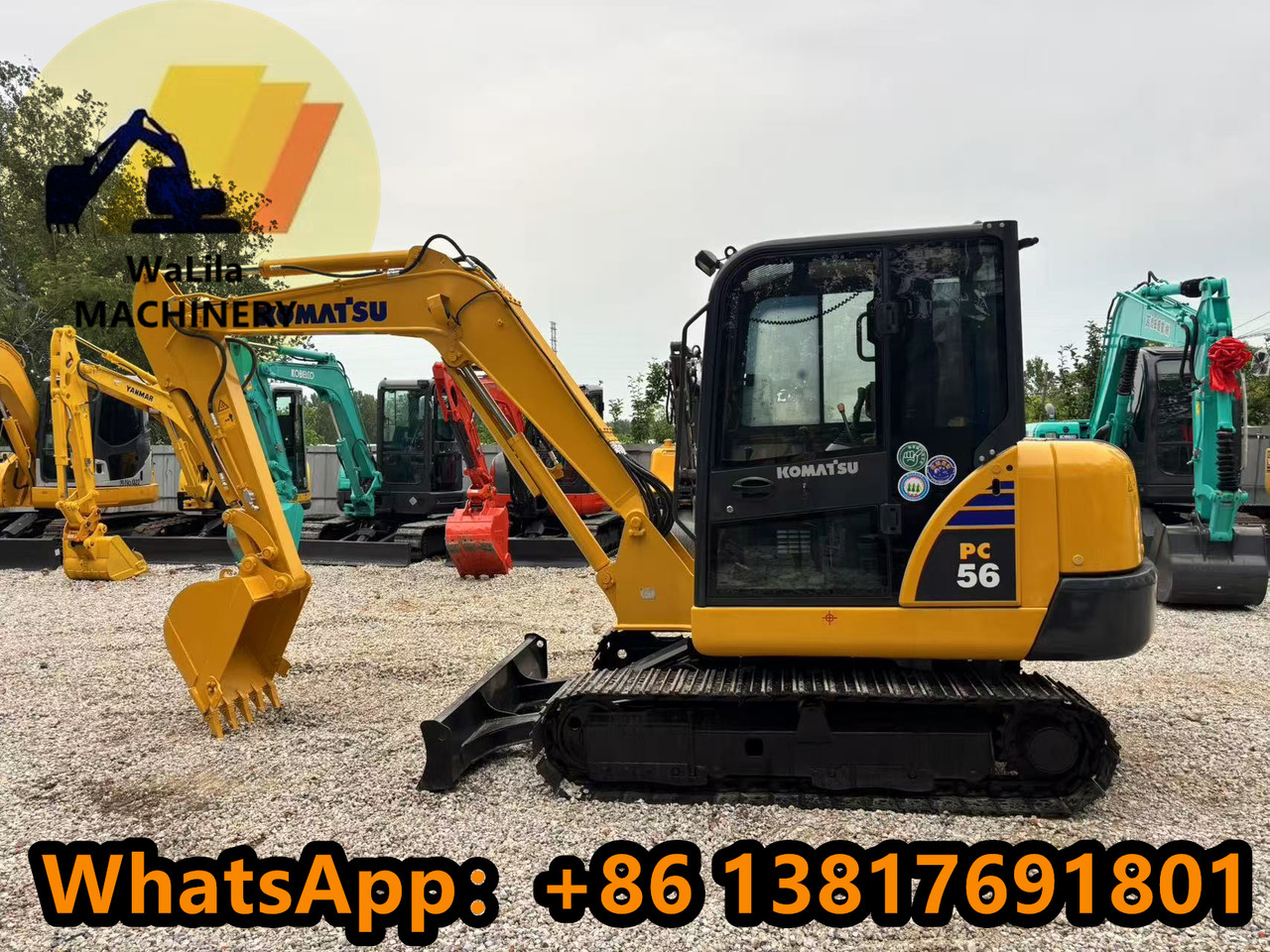 KOMATSU PC56 - Miniexcavadora: foto 5 KOMATSU PC56 - Miniexcavadora: foto 5